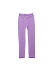 Joha Pants - Wool & Silk - Pointelle - Purple Clothing 60