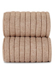 condor Ribbed tights - Earthy colors Socks Nougat / 0-3m