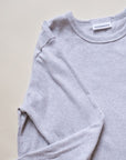 Tothemoon ☾ - Shirt - Long sleeve - Organic cotton - Light grey