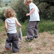 Tony pants - 100% Cotton - Handmade in Holland - Charcoal
