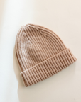 Tothemoon ☾ Beanie - 100% wool - Handmade in Portugal - For you & Mini Outerwear Beige / Kids (1-5+ Years)