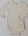 Joha Body - Long Sleeve - 100% Wool Rompers Sesame melange / 50