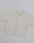 Joha Cardigan - Wool Fleece - Cream Clothing 50