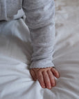 Jumpsuit - 100% Organic cotton - Light grey