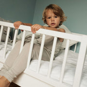 Tothemoon ☾ Tothemoon ☾ - Leggings - Wool & silk - Needle pattern - Dove Clothing 86/92