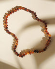 Amber Amber necklace - Baby & child - 32 cm Accessoires Dark Cognac - Polished