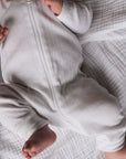 Tothemoon ☾ - Sleep suit - 2 in 1 Foot - With zipper - Organic cotton - Pointelle