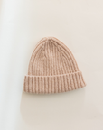 Tothemoon ☾ Beanie - 100% wool - Handmade in Portugal - For you & Mini Outerwear Beige / Baby (0-1 Years)