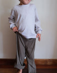 Tony pants - 100% Cotton - Handmade in Holland - Dark Olive