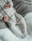 Tothemoon ☾ Tothemoon ☾ - Babysuit with feet - 100% Wool - Moonbeam Clothing 50