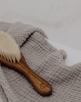 Baby brush - Olive wood & goat hair