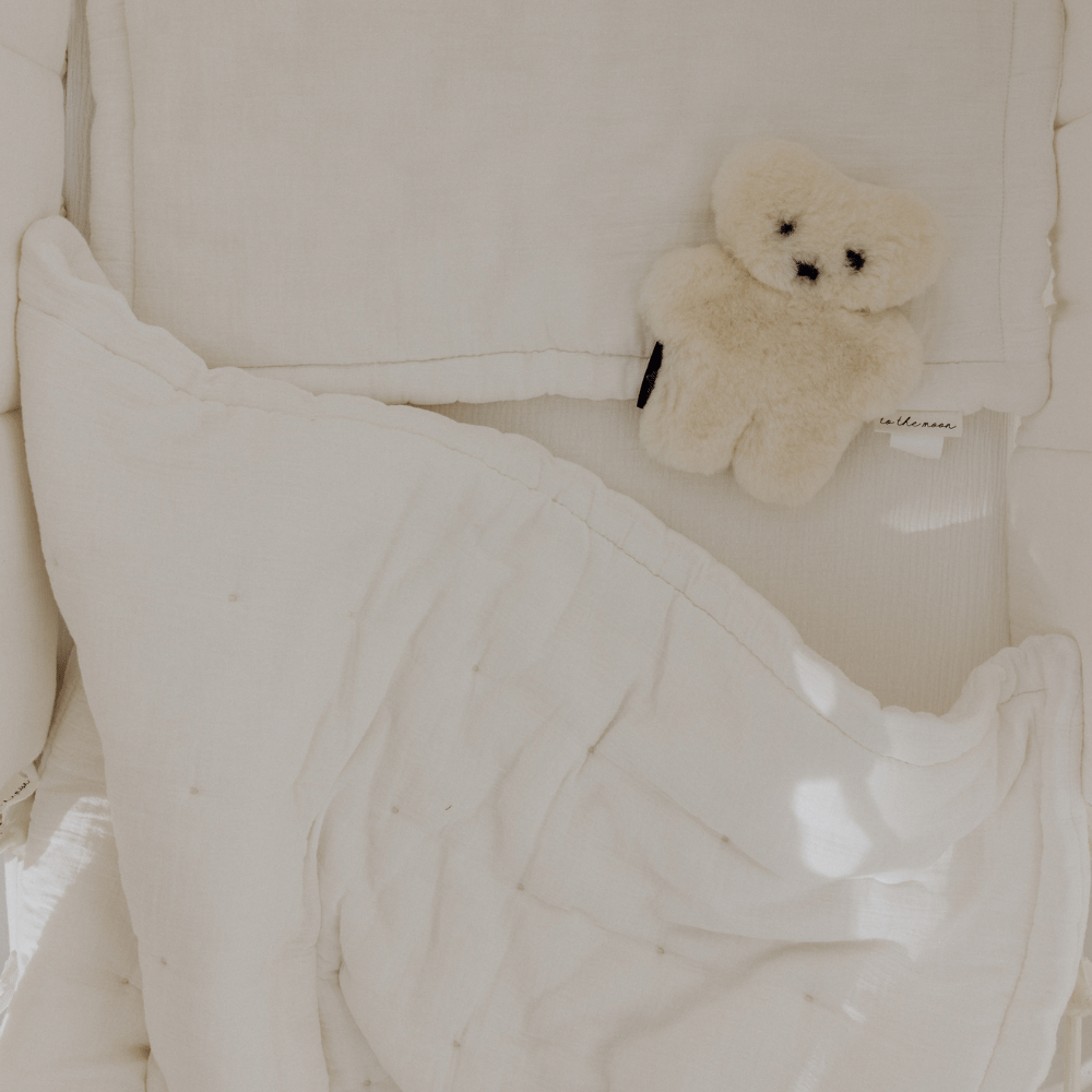 Flat sheepskin teddy bear sales