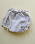 Tothemoon ☾ - Baby bloomer - Organic cotton - Light grey