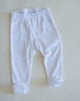 Tothemoon ☾ - Footed baby pants - Organic cotton - Pointelle