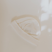 Tothemoon ☾ Tothemoon ☾ - Beanie - Wool & silk - Needle pattern - Natural Clothing 34cm