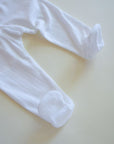 Tothemoon ☾ - Footed baby pants - Organic cotton - Pointelle