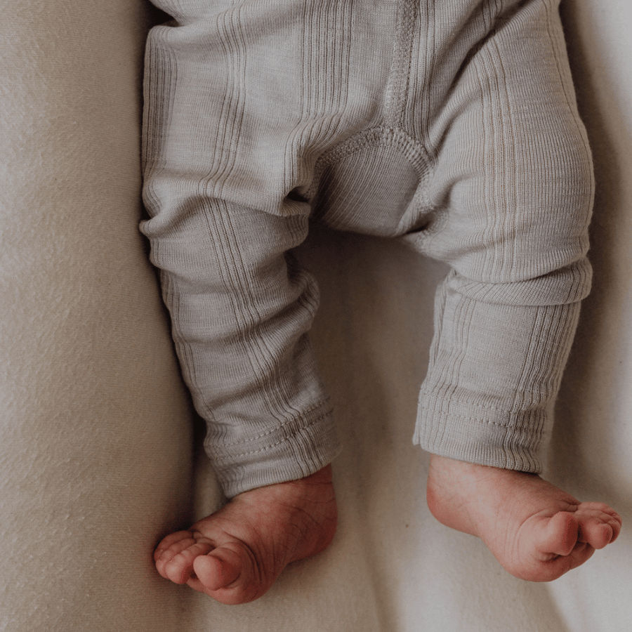 TOTHEMOON wool silk baby pants