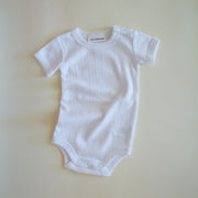 Tothemoon ☾ - Body - Short sleeve - Organic cotton - Pointelle