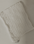 Tothemoon ☾ Tothemoon ☾ - Cotton Gauze Washcloths - Set of 3 - 4 Layers - Handmade Accessoires Clear White