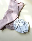 Tothemoon ☾ - Baby bloomer - Organic cotton - Light grey