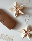 Ferm Living Paper stars - Hand-folded - Set of 3 toys Default Title