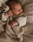 Hvid Teddy tokki - 100% Merino wol