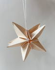 Ferm Living Paper stars - Hand-folded - Set of 3 toys Default Title