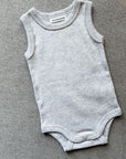 Tothemoon ☾ - Tank Body - Organic cotton - Light grey