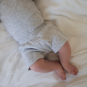 Tothemoon ☾ - Baby shorts - Organic cotton - Light grey