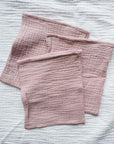 Tothemoon ☾ - Muslin Washcloths - Set of 3 - Handmade