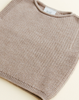 Hvid Hvid - Harvey Vest - 100% Merino wool Baby en peuter Charcoal / 0-6 months