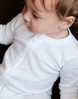 Tothemoon ☾ - Sleep suit - 2 in 1 Foot - With zipper - Organic cotton - Pointelle