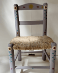 Wooden Kids Chair - Hand Painted