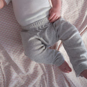Baby pants - Relaxed fit - Organic cotton - Light grey