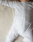 Tothemoon ☾ - Sleep suit - 2 in 1 Foot - With zipper - Organic cotton - Pointelle
