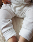 Tothemoon ☾ - Sleep suit - 2 in 1 Foot - With zipper - Organic cotton - Pointelle