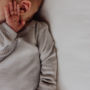 Tothemoon ☾ Tothemoon ☾ - Cross-over body - Long sleeve - Wool & silk - Needle pattern - Dove Clothing 50