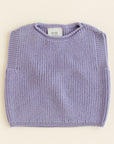 Hvid Hvid - Harvey Vest - 100% Merino wool Baby en peuter Lilac / 0-6 months