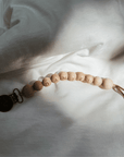Speen & Koord Pacifier Clip - Personalized - Beechwood - Round pacifier clip Default Title