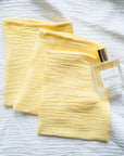 Tothemoon ☾ - Muslin Washcloths - Set of 3 - Handmade