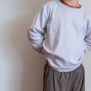 Tothemoon ☾ - Shirt - Long sleeve - Organic cotton - Light grey