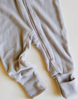 Tothemoon ☾ Tothemoon ☾ - Sleep suit - 2 in 1 Foot - With zipper - Wool & silk - Needle pattern - Dove Clothing 50