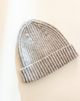 Tothemoon ☾ Beanie - 100% wool - Handmade in Portugal - For you & Mini Outerwear Light Grey / Kids (1-5+ Years)