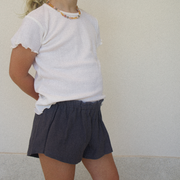 Tothemoon ☾ Tothemoon ☾ - Badu shorts - 100% Cotton - Handmade in Holland Outerwear Charcoal / 1Y