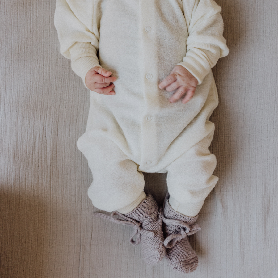 Sleep Suit without feet - 100% Wool