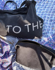 Tothemoon ☾ Tothemoon ☾ - Pouch - 100% Cotton Black print