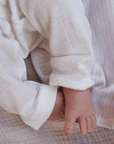 Tothemoon ☾ Tothemoon ☾ - Baby pants - Wool & silk - Needle pattern - Natural Clothing 50
