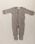 Tothemoon ☾ Tothemoon ☾ - Sleep suit - 2 in 1 Foot - Wool & silk - Needle pattern - Dove Clothing 50
