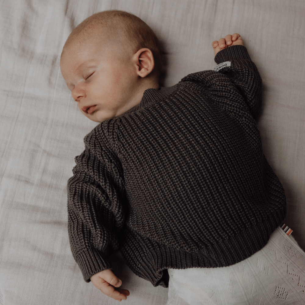 Knitted Baby Sweater Handmade Fairtrade