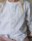 Tothemoon ☾ - Kids Cardigan - Organic cotton - Pointelle